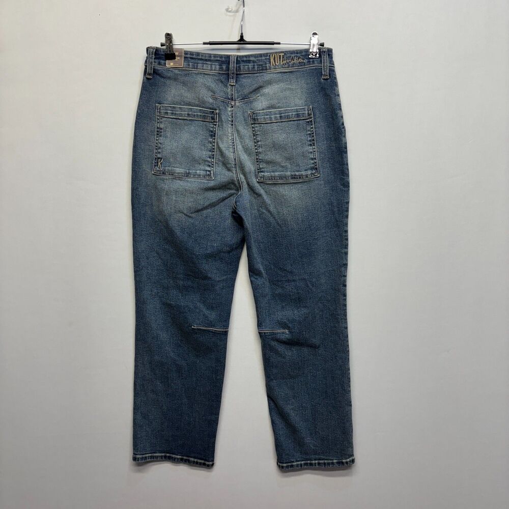 NWT Kut from the Kloth Shay High Rise Barrel Jeans Size 10 Denim D103 -4 - Picture 16 of 16